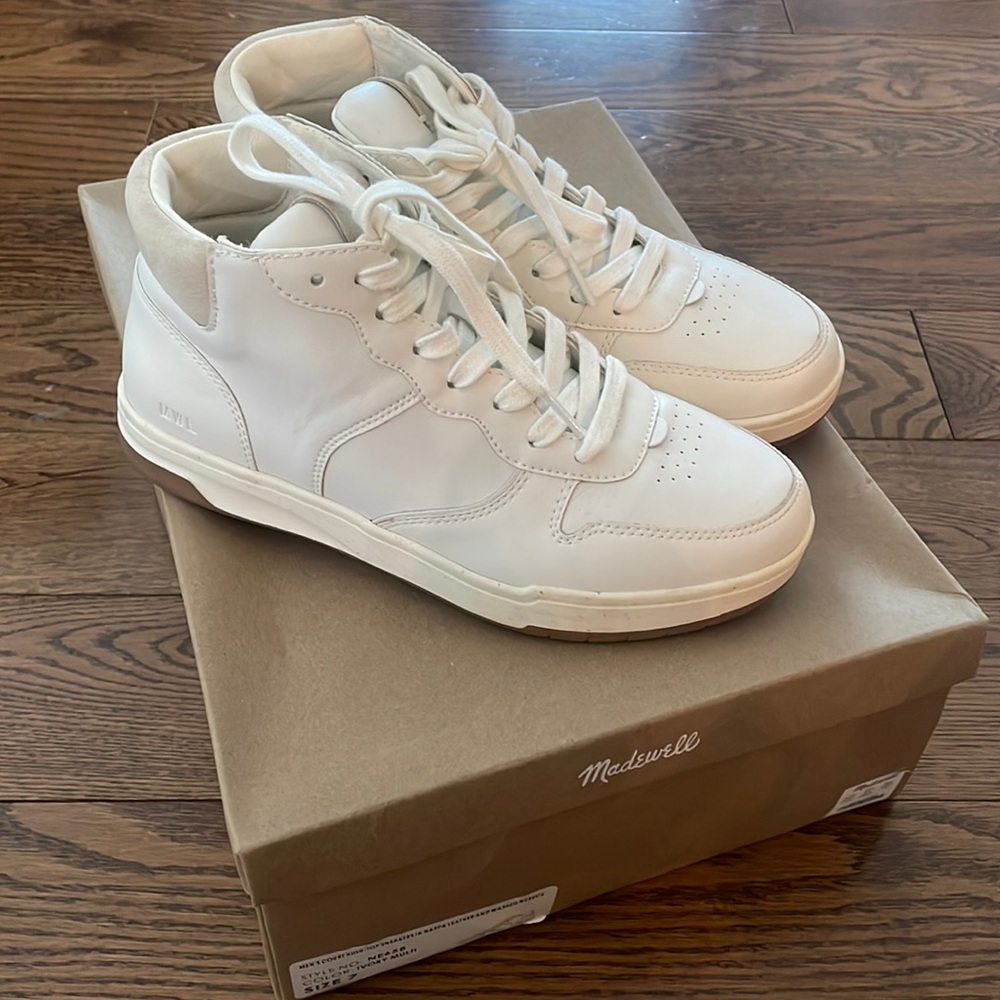Madewell Court High Top Sneakers